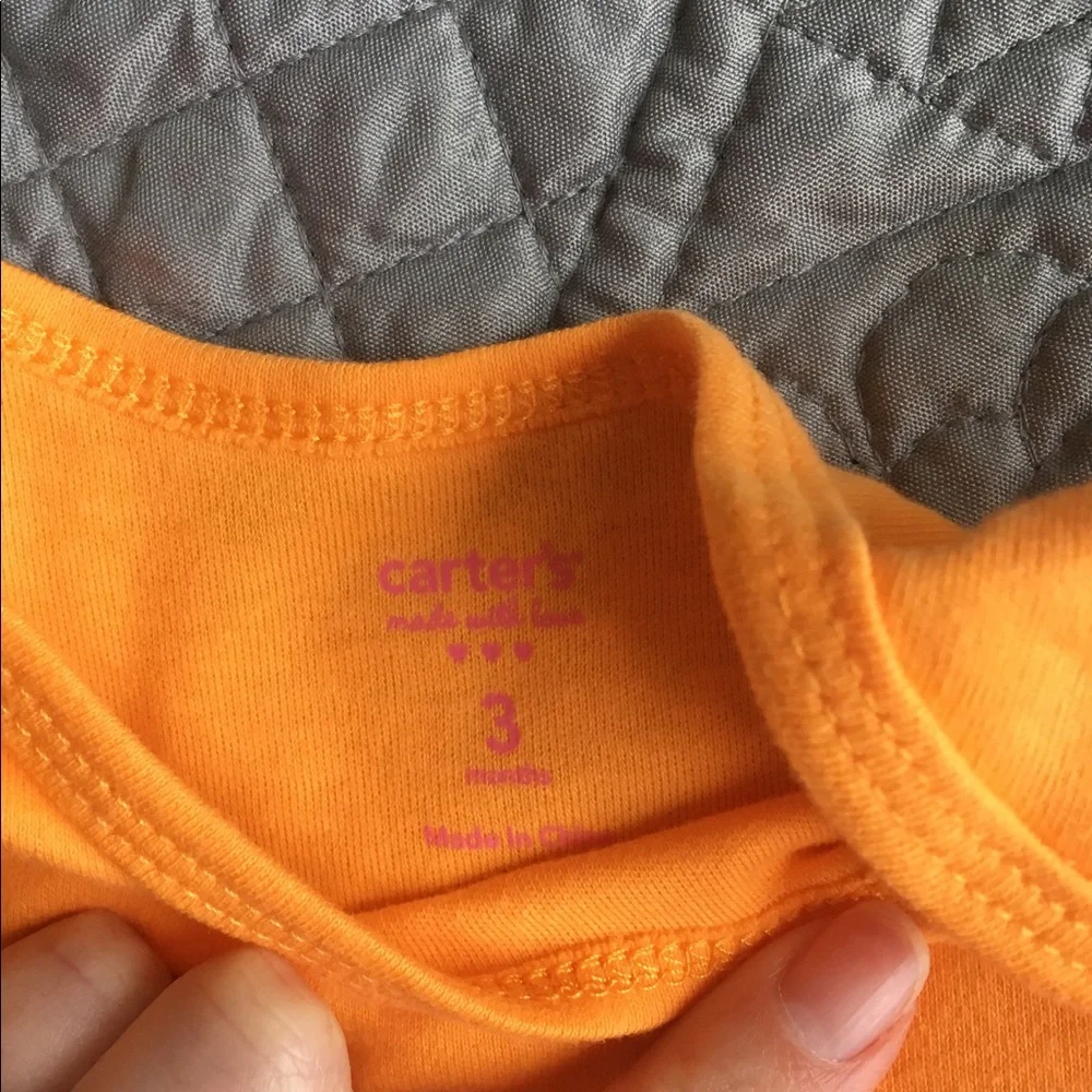 Carter’s onesies  size 3 months 100% cotton